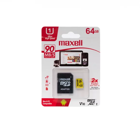 Memoria SD Maxell 64GB